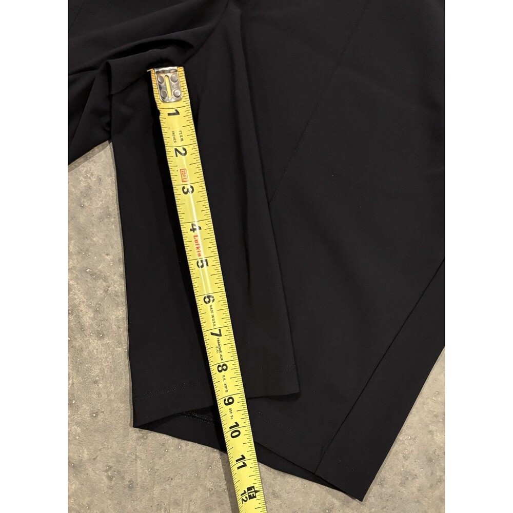 Athleta Black Bermuda Shorts Womens Size 6 Stretch 9” Inseam Lightweight - Picture 5 of 7